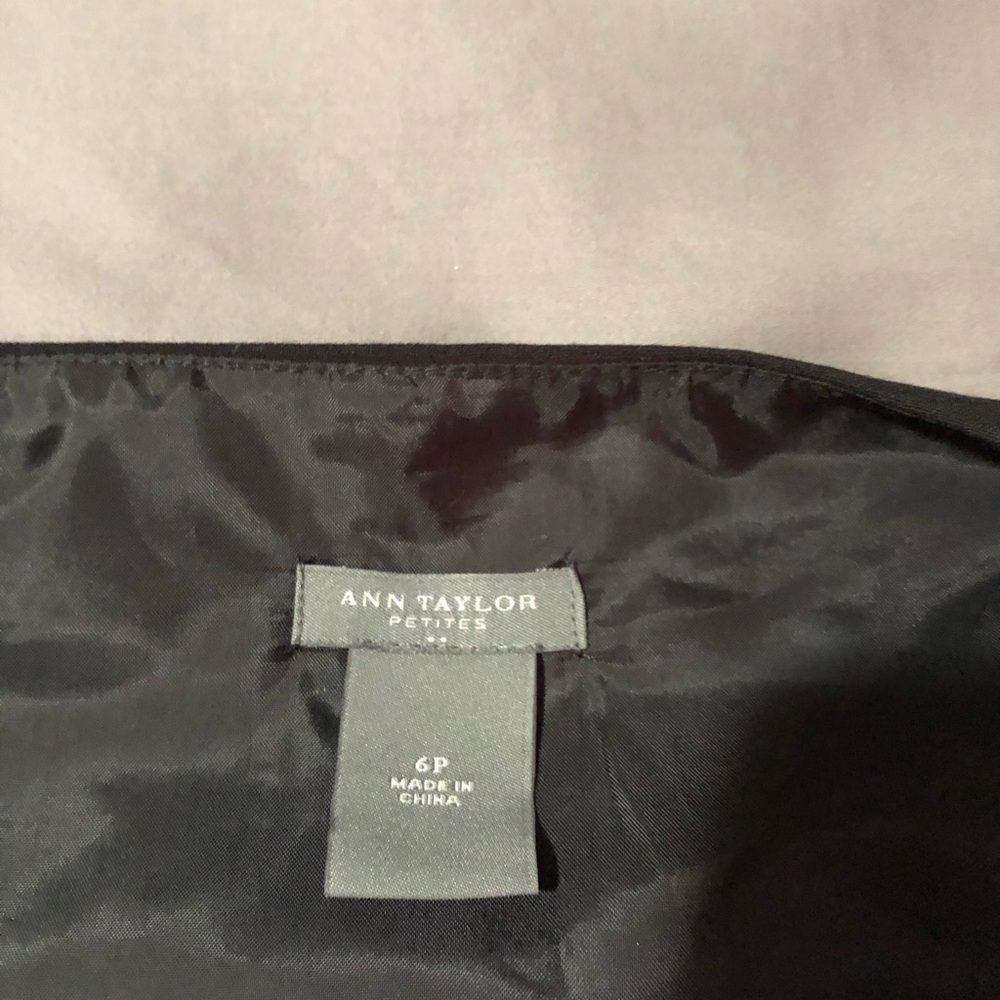 Black medium length dress